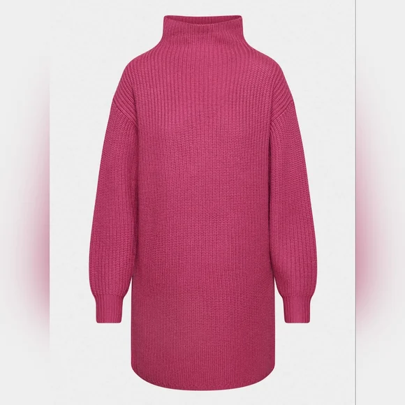 Aritzia Montpellier Pink Xl Sweater Dress - Picture 3 of 16